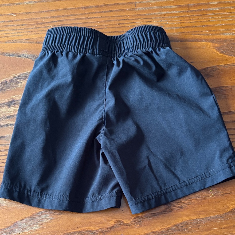 Puma Kids Black Shorts with White Logo Size 12 Month - Picture 7 of 7